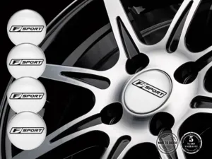 Lexus Adesivi su Cerchi Stile Cupola Epossidica